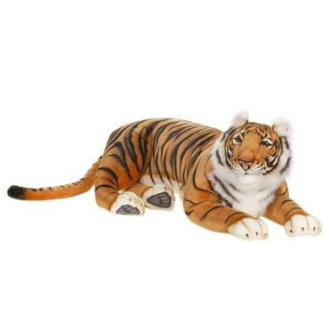 HANSA WILD CAT TIGER CUB REALISTIC CUTE SOFT ANIMAL PLUSH TOY 26cm for sale online